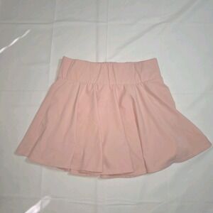 Baleaf Athletic Skirt Skort M Pleated Baby Pink Tennis Golf Workout Athleisure